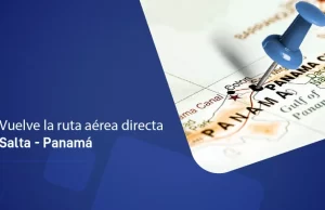 Gustavo Sáenz anunció la reactivación de la ruta aérea Salta – Panamá con Copa Airlines