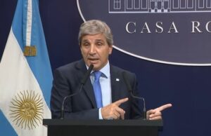 El ministro Caputo dijo que los supermercados rechazaron listas de precios con subas de entre 9 y 12 por ciento