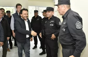 Gestión Sáenz: nuevo edificio para la Comisaría y Distrito de Prevención de Rosario de la Frontera. VIDEO/FOTOS