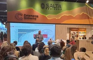 Salta presentó su propuesta de Coparticipación Federal en la Feria del Libro. VIDEO/FOTOS