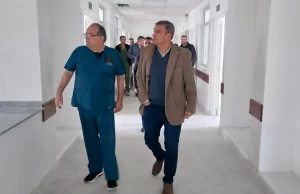 Mangione se reunió con gerentes de hospitales del sur y este provincial para fortalecer la atención. VIDEO/FOTOS
