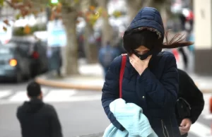 Rige un alerta amarillo por vientos en la ciudad