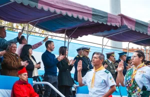 El municipio conmemoró un nuevo aniversario de la Revolución de Mayo. VIDEO/FOTOS