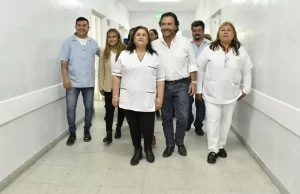 El hospital de Rosario de la Frontera sumará 64 camas y nuevo edificio para el de El Potrero: Sáenz verificó las dos obras. FOTOS