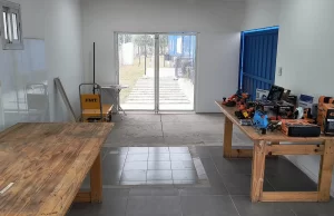 La Fábrica Municipal de Oficios habilitó su taller de carpintería. VIDEO/FOTOS