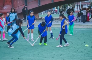 Más de un centenar de niños en el 1er Encuentro de Escuelas Municipales de Hockey. VIDEO/FOTOS