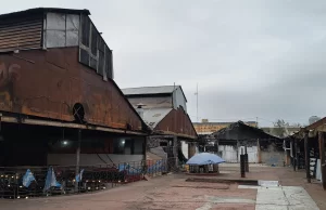 Iniciaron las tareas preliminares para la reconstrucción del mercado San Miguel. VIDEO/FOTOS