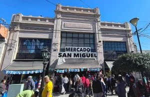 El miércoles 18 comienza la reconstrucción del mercado San Miguel