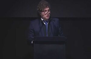 Milei encabezó el congreso de La Libertad Avanza en La Plata