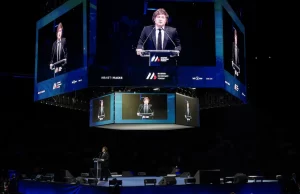 Milei en España: habló de sus planes de reelección y gritó “muerte al socialismo”