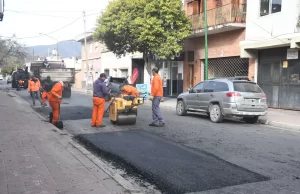 Se siguen mejorando las calles de la ciudad. VIDEO/FOTOS