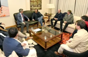 El gobernador Sáenz y el presidente de la UIA analizaron la agenda productiva y competitiva de Salta. VIDEO/FOTOS