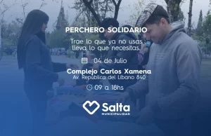 Llega un nuevo «Perchero Solidario»