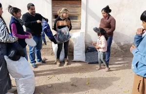 Amplio operativo abrigo del Gobierno en la provincia. FOTOS