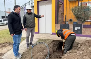 Continúa la renovación de cañerías en barrio El Huaico. FOTOS