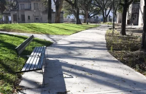 Las obras de la plaza de la ex Palúdica presentan un 90 % de avance. VIDEO/FOTOS