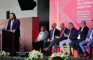 Sáenz en Argentina Cobre 2025: “Tenemos que dejar de ser un país con minerales, para convertirnos en un país minero”. VIDEO/FOTOS