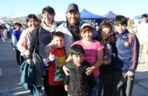 El gobernador Sáenz se sumó a la celebración del Día de la Niñez en el Parque del Bicentenario junto a miles de familias