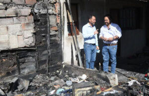 Gobierno y municipio acuden en ayuda a los damnificados de los incendios