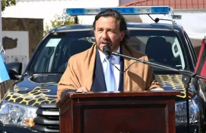 Sáenz entregó nuevos móviles a la Policía: «Brindar seguridad al pueblo es nuestra prioridad». VIDEO/FOTOS