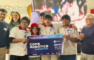 Jóvenes salteños finalistas de la Copa Robótica Argentina 2025