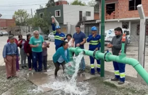 El Gobierno de la Provincia habilitó una nueva fuente de agua para zona oeste