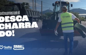 Descacharrado: la Municipalidad trabaja este martes en la zona oeste alta. VIDEO/FOTOS