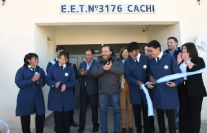 Un hecho histórico para el Alto Valle Calchaquí: el Gobernador inauguró la primera escuela técnica de Cachi. VIDEO/FOTOS