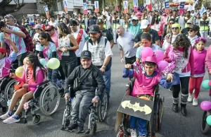 El gobernador Sáenz acompañó a la maratón de Hirpace y destacó la solidaridad del pueblo salteño. VIDEO/FOTOS