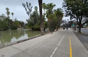 El parque San Martín quedó en óptimas condiciones tras la Feria del Milagro. VIDEO/FOTOS