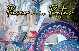 En el Paseo de los Poetas se realiza este sábado la Feria Artesanal. FOTOS