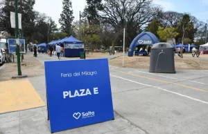 Se puso en marcha la Feria del Milagro en el parque San Martín. VIDEO/FOTOS