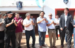 Sáenz inauguró la sección Investigación Narcocriminal en Apolinario Saravia para reforzar la seguridad y lucha contra el narcotráfico. VIDEO/FOTOS