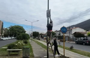 La Municipalidad comenzó con el operativo de retiro de cartelería política. VIDEO/FOTOS