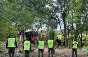 Ruta Nacional 50: Operativo de despeje de zona de camino