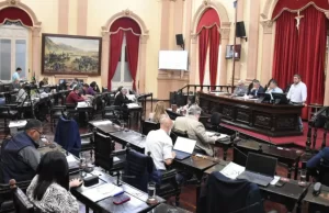 Sesión de la Cámara de Diputados de la Provincia
