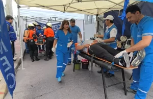 Ciudad: casi 5 mil personas participaron de un simulacro simultáneo en colegios del centro. VIDEO/FOTOS