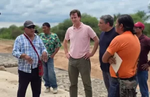 Relevamiento del Comité de Emergencia Climática en Santa Victoria Este. FOTOS