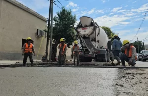 La Municipalidad renueva calzadas en distintos frentes de obra. VIDEO/FOTOS