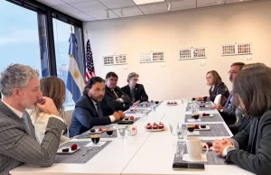 En Estados Unidos, el gobernador Sáenz presentó a Salta como destino estratégico de inversiones. FOTOS