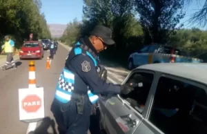 Intensos controles de seguridad vial por festivales y actividades culturales en la provincia. FOTOS