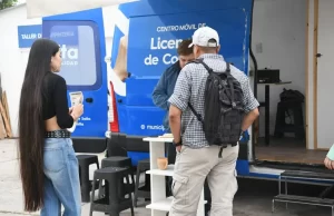 El Móvil de Licencias de la Municipalidad realizó 12.950 trámites en 2025. FOTOS