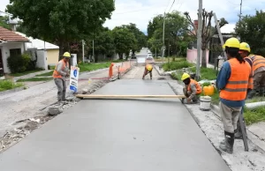 Obras viales que mejoran la calidad de vida de los vecinos. VIDEO/FOTOS