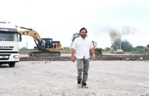 Autopista del Valle de Lerma y canal colector pluvial: Sáenz supervisó los avances de las obras estratégicas para Salta. VIDEO/FOTOS