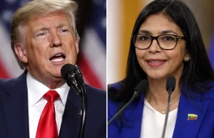 Trump anunció que negociará con la chavista Delcy Rodríguez la transición en Venezuela. VIDEO