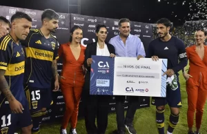 Salta tuvo su fiesta deportiva con Boca. VIDEO/FOTOS