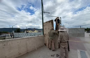 Comenzó la segunda etapa de la obra hidráulica en el canal Yrigoyen. FOTOS