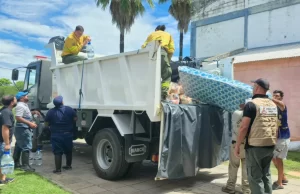 El Gobierno de la Provincia sigue asistiendo a vecinos de El Galpón afectados tras las intensas lluvias. VIDEO/FOTOS