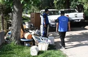 Ciudad: importante participación vecinal en mega operativo de descacharrado. VIDEO/FOTOS