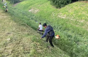 El canal pluvial Juan XXIII se encuentra en óptimas condiciones. VIDEO/FOTOS